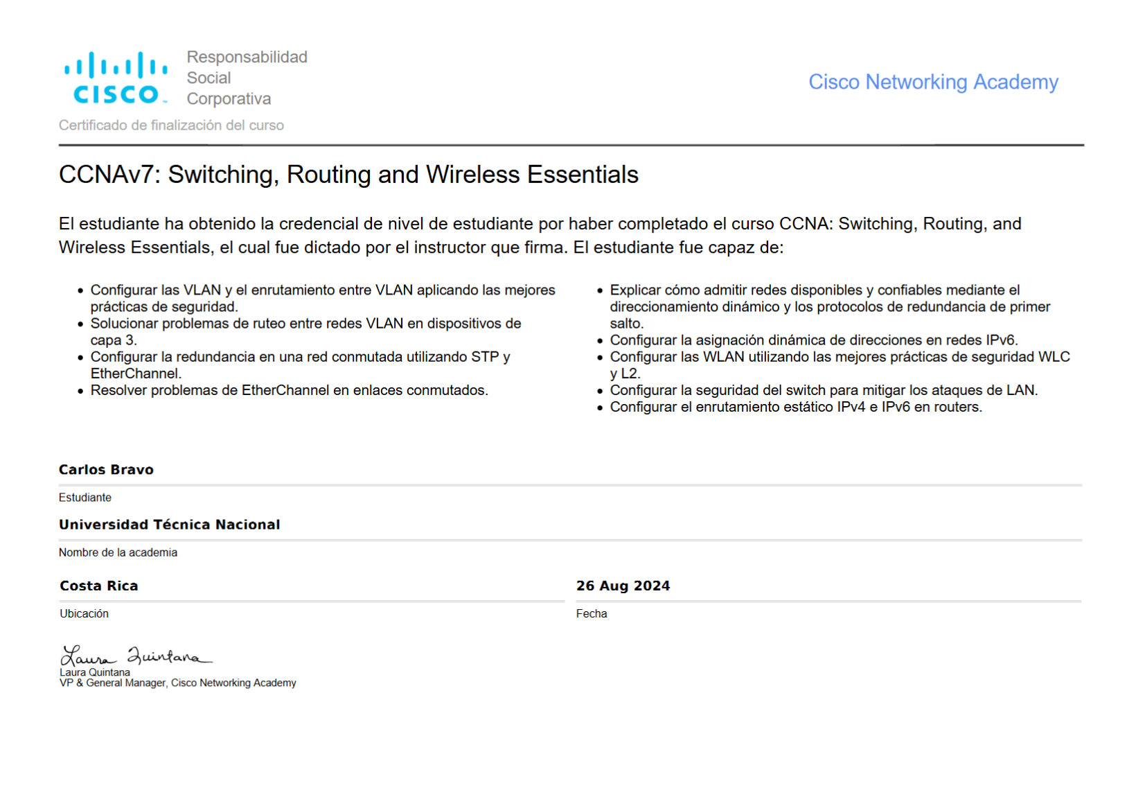 CCNA: Switching, Routing, and Wireless Essentials